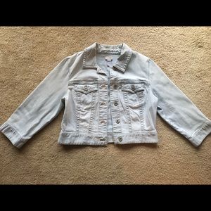 Chico’s Light Wash Denim Jacket